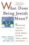 E B Freedman, E. B. Freedman, E.b. Freedman, Rabbi E. B. Freedman, Jan Greenberg, Katz... - What Does Being Jewish Mean