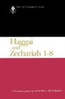 David L. Petersen, David L. Peterson - Haggai and Zechariah 1-8