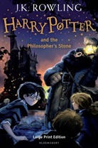 J. K. Rowling - Harry Potter, English edition, large print edition - Vol.1: Harry Potter and the Philosopher's Stone Bk. 1