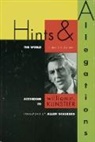 Allen Ginsberg, William M Kunstler, William M. Kunstler - Hints and Allegations