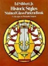 Ed Sibbett - Historic Styles Stained Glass Pattern Book