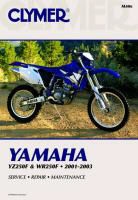 Penton, Clymer Publications - Clymer Yamaha Yz/Wr250F 2001-2003
