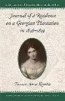 Fanny Kemble, Frances Kemble, Frances A Kemble, Frances A. Kemble, Frances Anne Kemble, Brown Thrasher... - Journal of a Residence on a Georgian Plantation, 1838-39