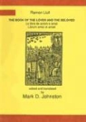 Mark D. Johnston, Mark D. Llull Johnston, Ramon Llull, LLULL RAMON - Book of the Lover and the Beloved