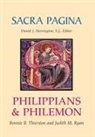 Daniel J. (EDT)/ Thurston Harrington, Judith Ryan, Bonnie B Thurston, Bonnie B. Thurston, Daniel J. Harrington - Philippians And Philemon