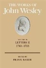 Frank Baker, John Wesley, Wesley John - Works of John Wesley