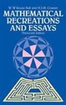 W. W. Rouse Ball, W. W. Rouse/ Coxeter Ball, W.W.Rouse Ball, Walter W. Rouse Ball, H. S. M. Coxeter, H. S. M. Mharold S. Coxeter - Mathematical Recreations and Essays