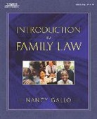 Gallo, N. R. Gallo, Nancy Gallo, Nancy R. Gallo - Introduction to Family Law