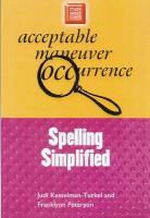 Judi Kesselman-Turkel, Judi/ Peterson Kesselman-Turkel, Franklynn Peterson - Spelling Simplified