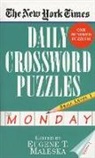 Maleska, Eugene Maleska, Eugene T. Maleska, New York Times, New York Times&gt;, NYT... - The New York Times Daily Crossword Puzzles (Monday), Volume I