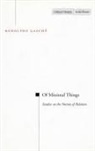 Rodolphe Gasche, Gasche Rodolphe - Of Minimal Things