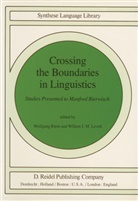 W. Klein, Willemijn M. Klein, Levelt, Levelt, W. Levelt, Willemij M Klein... - Crossing the Boundaries in Linguistics