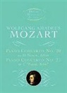 Wolfgang Amadeus Mozart, Music Scores - Piano Concerto No. 20, K466 & Piano Concerto No. 21, K467