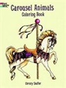 Coloring Books, Horses, Shaffer, Christy Shaffer, Shaffer Shaffer - Carousel Animals Coloring Book