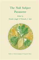 Jaeggli, M Jaeggli, M. Jaeggli, Safir, Safir, K. Safir - The Null Subject Parameter