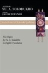 Yu A Solodukho, Yu A. Solodukho, Yu. A. Solodukho, Jacob Neusner, Professor of Religion Jacob Neusner - Soviet Views of Talmudic Judaism