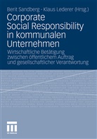 Lederer, Lederer, Klaus Lederer, Beri Sandberg, Berit Sandberg - Corporate Social Responsibility in kommunalen Unternehmen