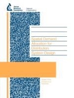 T Chesnutt, T. Chesnutt,  Los Angeles Department of Water and Powe - Spatial Demand Allocation for Distribution System Design - Infrastructure Reliability - Distribution System Management (90934f)