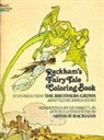 Coloring Books, Arthur Rackham, Arthur Rackman - Rackham''s Fairy Tale Colouring Book