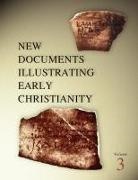 Llewelyn, Stephen Llewelyn, G. H. R. Horsley - New Documents Illustrating Early Christianity, 3