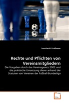 Leonhardt Lindbauer - Rechte und Pflichten von Vereinsmitgliedern