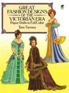Paper Dolls, Tom Tierney - Great Fashion Designs of the Victorian Era Paper Dolls in Full Color
