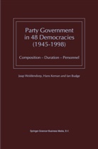 I Budge, I. Budge, Ian Budge, H. Keman, Han Keman, Hans Keman... - Party Government in 48 Democracies (1945-1998)