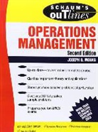 MONKS, Joseph Monks, Joseph G. Monks, Monks Joseph - Schaum's Outline of Operations Management