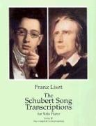 Classical Piano Sheet Music, F. Liszt, Franz Liszt - The Schubert Song Transcriptions for Solo Piano