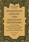 Gregor Ignatz Sarrazin, Alexander Schmidt - Shakespeare Lexicon and Quotation Dictionary, Vol. 2