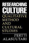 Pertti Alasuutari, Alasuutari Pertti - Researching Culture