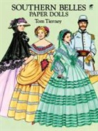 Paper Dolls, Tom Tierney - Southern Belles Paper Dolls in Full Colour
