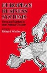 Richard Whitley, Richard Whitley - European Business Systems
