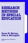 John A. McLaughlin, Donna M. Mertens, Donna M. Mclaughlin Mertens, John A. McLaughlin - Research Methods in Special Education