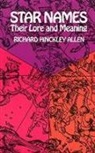 Richard Allen, Richard H Allen, Richard H. Allen, Richard Hinckley Allen, Space - Star Names