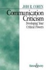 Jodi R Cohen, Jodi R. Cohen - Communication Criticism