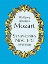 Wolfgang Amadeus Mozart, Music Scores - Symphonies Nos. 1-21 in Full Score