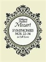 Wolfgang Amadeus Mozart, Music Scores - Symphonies Nos. 22-34 in Full Score