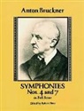 Anton Bruckner, Anton/ Haas Bruckner, Music Scores, Robert Haas - Symphonies Nos. 4 and 7 in Full Score