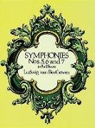 Ludwig van Beethoven - Symphonies Nos. 5, 6 and 7 in Full Score