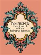 Ludwig van Beethoven, Music Scores - Symphonies Nos. 8 and 9 in Full Score