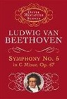 BEETHOVEN, Ludwig van Beethoven, Music Scores - Symphony No. 5 in C Minor, Op. 67