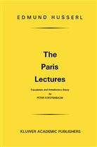 Edmund Husserl, S. J. Bartlett, P. Koestenbaum - The Paris Lectures