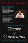 eliyahu m Goldratt, Eliyahu M. Goldratt - Theory of constraints