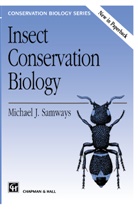 M J Samways, M. J. Samways, M.J. Samways, Michael Samways, Michael J. Samways - Insect Conservation Biology