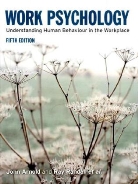 Arnold, John Arnold, Bernard Burnes, Cary Cooper, Cary L. Cooper, Fiona Patterson... - Work psychology 4th edition - paper