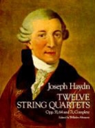 Wilhelm Altmann, Franz Joseph Haydn, Joseph Haydn, Music Scores, Not Available (NA) - Twelve String Quartets