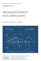 C Keenan, C Keenan, Hauck, B Hauck, B. Hauck, P. C. Keenan... - Abundance Effects in Classification