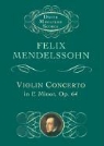 Felix Mendelssohn, Follx Mendelssohn, Felix Mendelssohn-Bartholdy, Music Scores - Violin Concerto in E Minor, Op. 64
