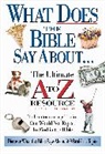Ken Anderson, Thomas Nelson, Nelson Reference, Not Available (NA), Thomas Nelson, Thomas Nelson Publishers - What Does the Bible Say About